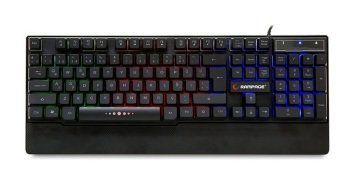 Rampage Kb-R66 Gaming Klavye - Gökkuşağı Aydınlatmalı Multimedia Oyuncu Tasarım