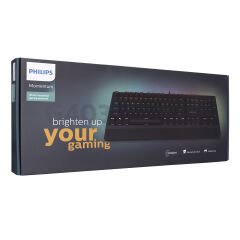 Philips SPK8403 Siyah Rainbow Aydınlatmalı Mekanik Gaming Oyuncu Klavyesi