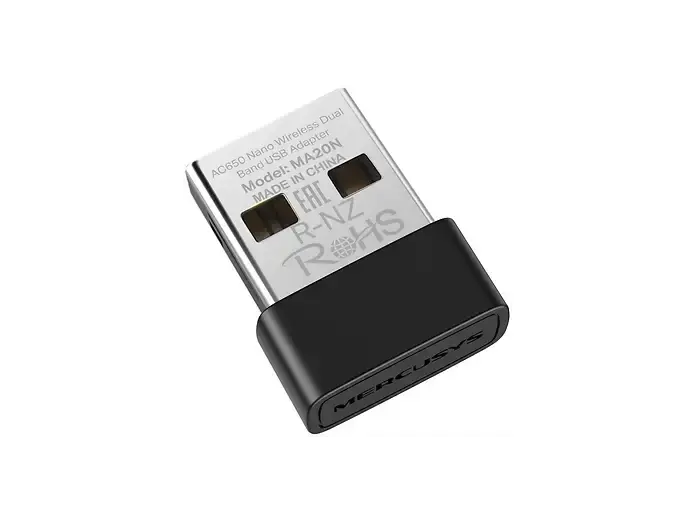 Mercusys MA20N AC650 Mbps Kablosuz Ağ Adaptörü