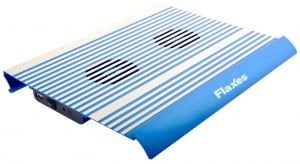 Flaxes FN-3333 Alüminyum Süper Sessiz USB Çift Fanlı Notebook Soğutucu
