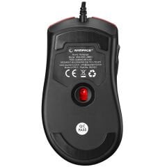 Rampage SMX-R33 LIMBO Makrolu Siyah/Kırmızı 6400dpi RGB Ledli Gaming Oyuncu Mouse
