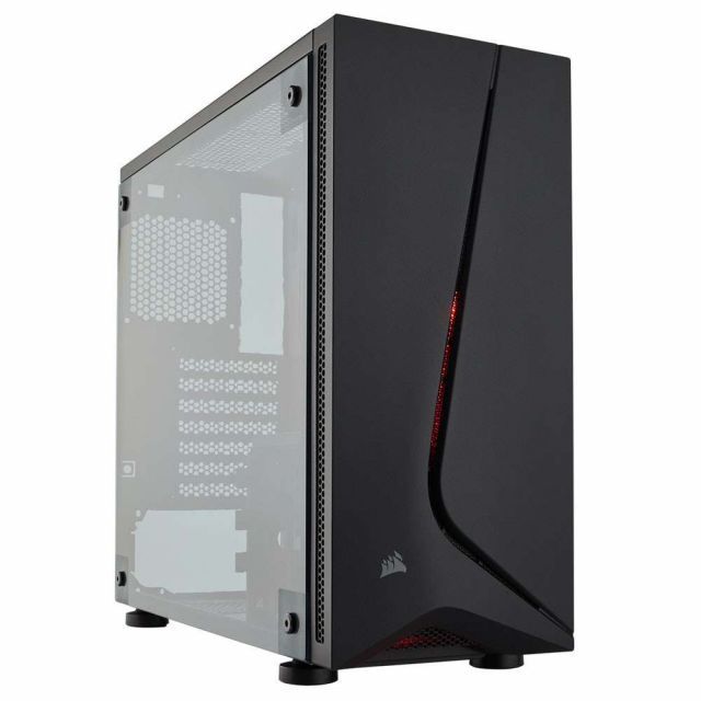 CORSAIR CC-9020129-EU SPEC-05 MID TOWER GAMING CASE + CV550 550 WATT 80 PLUS PSU