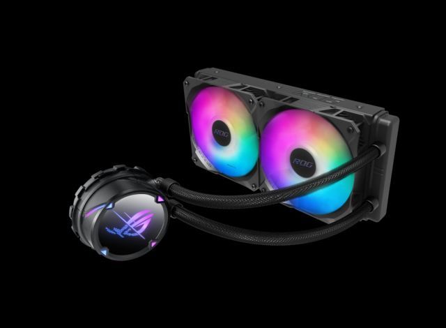 ASUS ROG STRIX LC II 240 ARGB AURA SYNC RGB 120MM ADRESLENEBİLİR RGB FAN SIVI CPU SOĞUTUCUSU BEYAZ V2