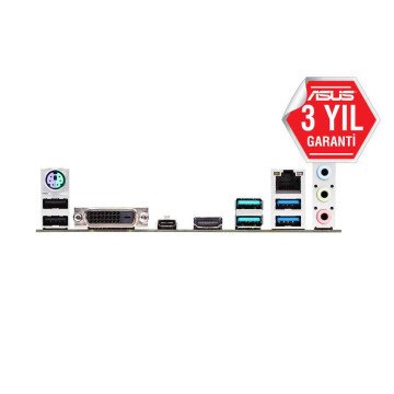 ASUS TUF B450-PLUS GAMING 4400MHz(OC) DDR4 Soket AM4 RGB M.2 HDMI DVI ATX Anakart