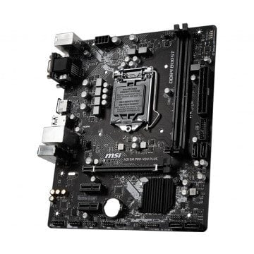 MSI H310M PRO-VDH PLUS 2666MHz(OC) DDR4 Soket 1151 HDMI DVI VGA mATX Anakart