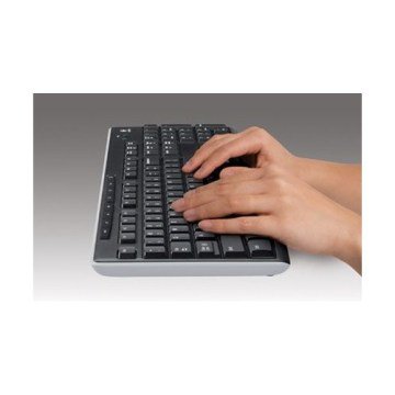 Logitech 920-003761 K270 Unifying Alıcılı 2 Yıl Pil Ömürlü Güçlü 2,4 Ghz Wireless Kablosuz Multimedya Klavye