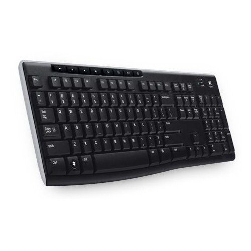 Logitech 920-003761 K270 Unifying Alıcılı 2 Yıl Pil Ömürlü Güçlü 2,4 Ghz Wireless Kablosuz Multimedya Klavye