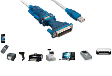 S-link SLX-925 v1.0 Usb to Rs232 DB9+DB25 9 ve 25 Pin Com Port Çevirici Adaptör...Etiket Barkod Yazıcı Modem Kamera Pda Gps Vb. Com Girişli Cihazların Usb Portlu Cihazlarla İletişimini Sağlar