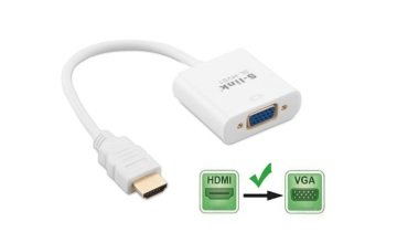 S-link SL-HVS11 Hdmi to Vga+Audio Çevirici Adaptör