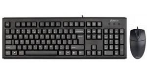 A4 TECH KM-72620D Q USB SİYAH SET