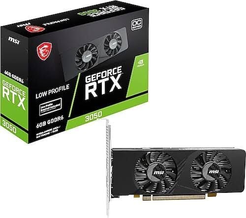 MSI RTX 3050 LP E 6G OC 96 Bit GDDR6 6 GB Ekran Kartı