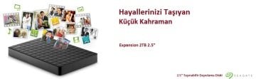 Seagate Expansion 2TB 2.5'' Taşınabilir Disk - STEA2000400 Usb 3.0