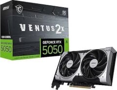 MSI RTX 5050 8G Ventus 2X OC G5050-8V2C 128 Bit GDDR6 8 GB Ekran Kartı
