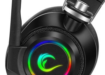 Rampage RM-K20 AMAZE Siyah USB 7.1 Noice Cancelling Mic RGB Ledli Gaming Oyuncu Mikrofonlu Kulaklık