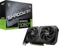 MSI RTX 5060 TI 8G Shadow 2X OC Plus G506T-8S2CP 128 Bit GDDR7 8 GB Ekran Kartı
