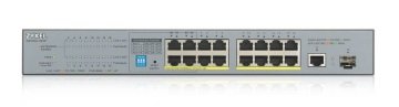 Zyxel Gs1300-18Hp 18 Port Gigabit PoE Switch - 170W Rack Mount Gigabit Sfp