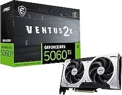 MSI RTX 5060 TI 8G Ventus 2X OC Plus G506T-8V2CP 128 Bit GDDR7 8 GB Ekran Kartı