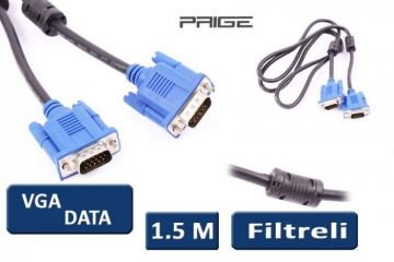 PRİGE 1.5 M FİLTRELİ VGA KABLOSU