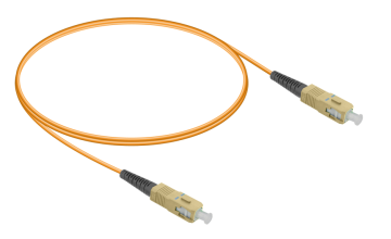 Samm 3 Mt Multi Mode Simplex Fiber Optic Patch Cord Sc Upc - Sc Upc G651 Om2 2.0mm