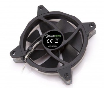 Gamepower GF-30R Ultra Silent 12cm Kırmızı Ring Ledli Kasa Fanı...Çok Daha Sessiz 16db Çalışma Özellikli Daha Kuvvetli Işık Sağlayan Ring Led Yapılı 1500 Devir/Dk. Hızlı Ultra Sessiz Kasa Fanı