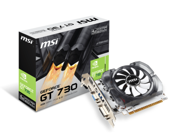 Msi GeForce GT730 N730-4GD3V2 4GB 128 Bit DDR3 Ekran Kartı (DirectX 11,HDMI,VGA)