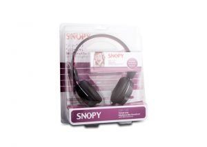 Snopy SN-50 Kırmızı/siyah Mikrofonlu Kulaklık