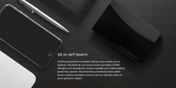 Tenda SG108 8 Port Gigabit Switch - 10/100/1000 Gigabit Desktop Ethernet Switch