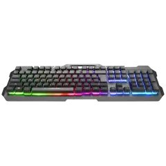 Rampage KB-R57 XJAMMER GökkuşağıAydınlatmalı USB Tam Türkçe Gaming Oyuncu Klavyesi Rampage