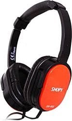 Snopy SN-602 Kırmızı/siyah IPHONE-IPAD-PC Mikrofonlu Kulaklık