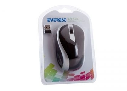 Everest sm-47B Usb Siyah Kablosuz Mouse