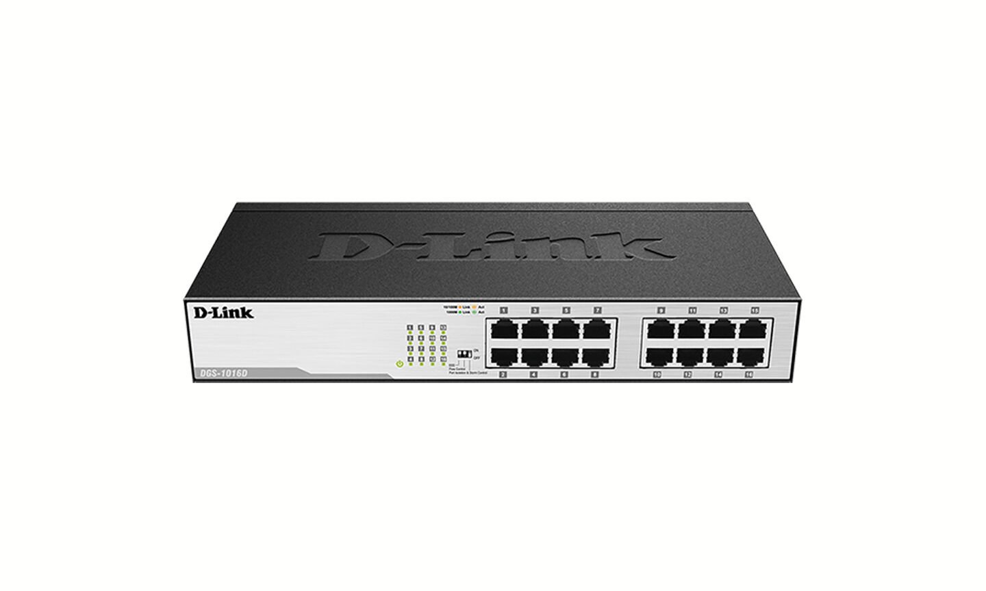 D-Link DGS-F1210-18PS-E 16 Port 10/100/1000 Fast Ethernet 150W Gigabit 2X SFP Yönetilebilir 16 Port POE Switch