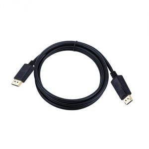 FLAXES FDP-01 DisplayPort Bağlantı Kablosu, DP Erkek - DP Erkek, 1,8 metre