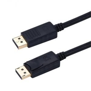 FLAXES FDP-01 DisplayPort Bağlantı Kablosu, DP Erkek - DP Erkek, 1,8 metre