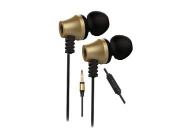 Snopy SN-J02 Thunderbird Mobil Telefon Uyumlu Taşıma Çantalı Kulak içi Siyah/Gold Mikrofonlu Kulaklık