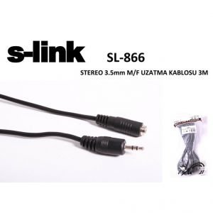 S-link SL-866 3m Stereo Uzatma Kablosu