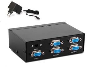 S-link SL-5504 4 VGA 500Mhz Monitör Çoklayıcı