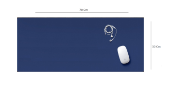 Addison 300271 Mavi Renk Oyuncu ve Ofis Mouse Pad...Ofis ve Oyuncu Kullanımı İçin Uygun Aşınmaya Dayanıklı Kaydırmaz Kauçuk Tabanlı Klasik Tasarım Mouse Pad