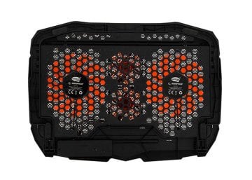 Rampage AD-RC4 4 Fanlı Led Işıklı 15''-17'' Ultra Sessiz Gaming Notebook Soğutucu