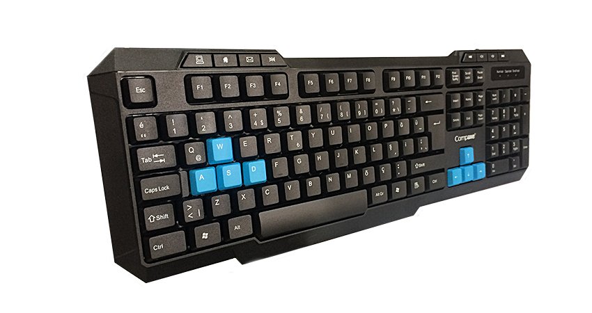 Compaxe CK-806 Multimedya Oyuncu Klavyesi