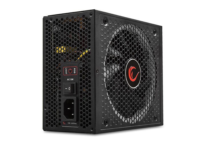 Rampage RGB-550 550W 80 Plus Gold Sertifikalı RGB Ledli Full Moduler Power Supply