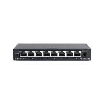 Ruijie Reyee RG-ES108GD 8 Port Gigabit Yönetilmeyen Switch 10/100/1000 Mbps Metal Kasa