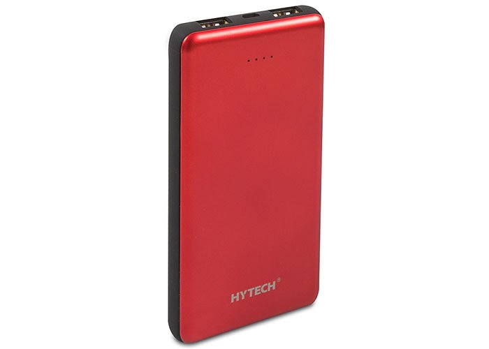 Hytech HP-C10 10000mAh Powerbank 2 Usb Port Kırmızı Taşınabilir Pil Şarj Cihazı