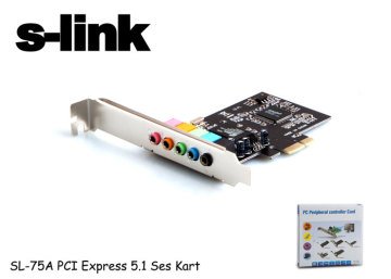 S-Link SL-75A 5.1 PCI Express Ses Kartı