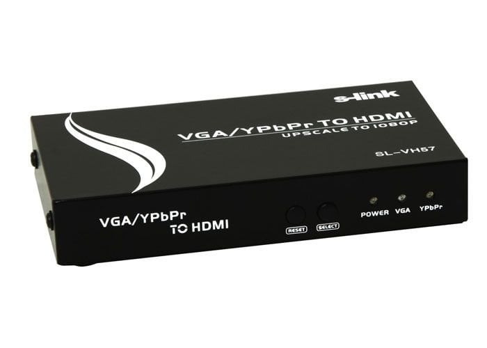 S-link SL-VH57 VGA+YPBPR to HDMI Çevirici
