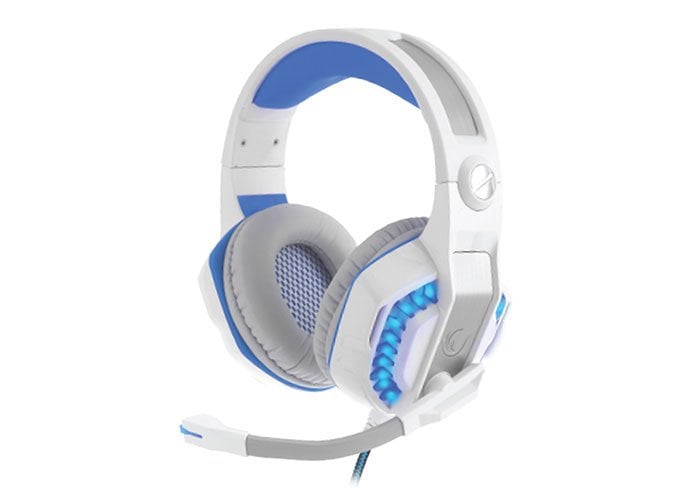 Snopy Rampage Rivia G20 Oyuncu Beyaz/Mavi Mikrofonlu Kulaklık