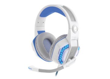 Snopy Rampage Rivia G20 Oyuncu Beyaz/Mavi Mikrofonlu Kulaklık
