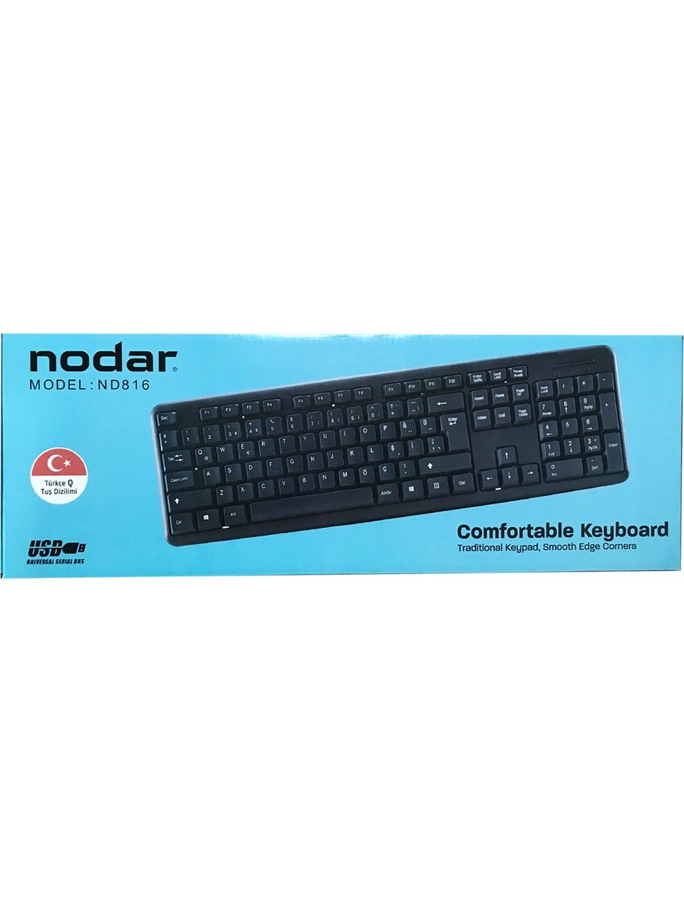 NODAR ND816 KLAVYE STANDART KABLOLU Q