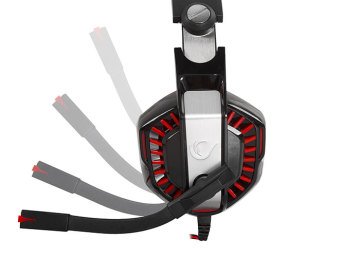 Snopy Rampage Rivia G40 USB 7.1 Oyuncu Siyah/kırmızı Mikrofonlu Kulaklık