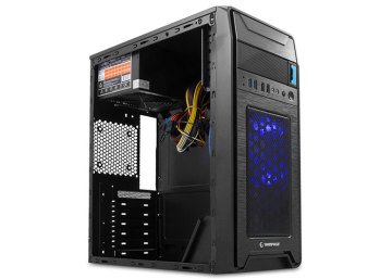 Everest Rampage Castrum Oyuncu Kasası (420w Power Supply+12cm Mavi Led Fan+Usb3/Usb2 Hub)