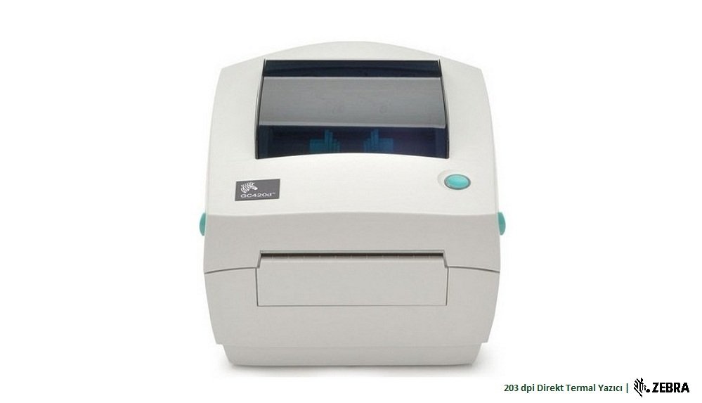 ZEBRA GC420D Direkt Termal Etiket Barkod Yazıcı - 203dpi